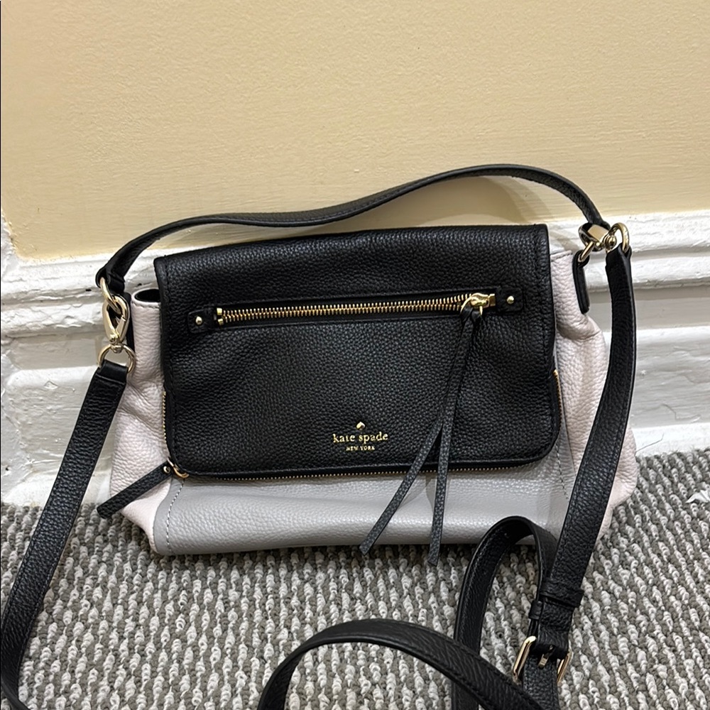 Kate Spade Black and Gray Women's Bag